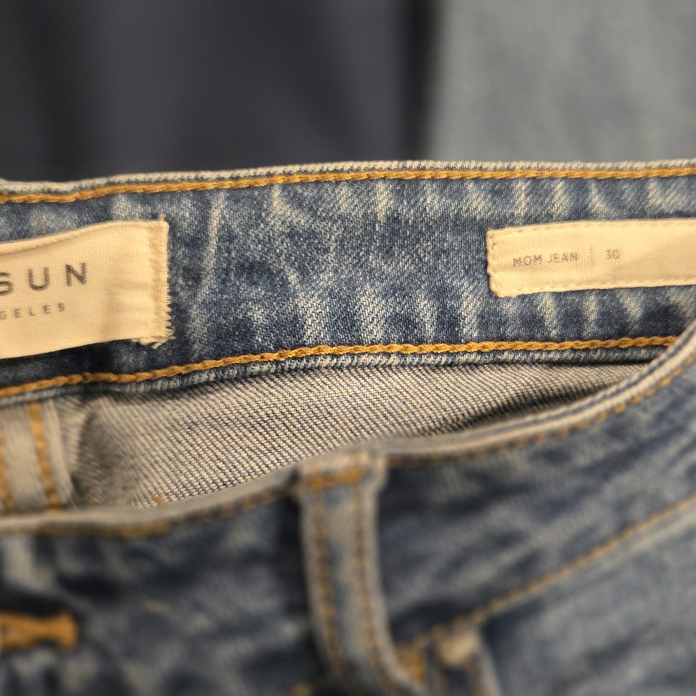 PacSun Light Blue Straight Leg Jeans - Picture 3 of 3
